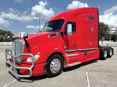 Kenworth T680 Sleeper Semi Truck - 76" High-Roof, Cummins 500HP