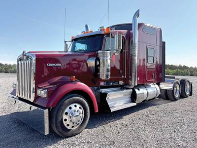 Kenworth W900L Sleeper Semi Truck - 72" Aerodyne, Cummins 500HP