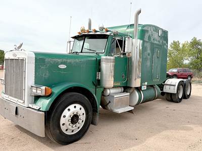 Peterbilt 379EXHD Sleeper Semi Truck - 63" Unibilt Stand-Up, Detroit 500HP