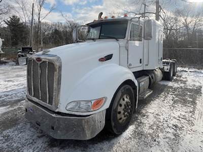 Peterbilt 386 Sleeper Semi Truck - 48" Unibilt Flat-Top, Paccar 455HP