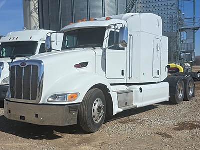 Peterbilt 386 Sleeper Semi Truck - 63" Unibilt Stand-Up, Cummins 450HP