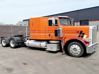 Peterbilt 388 Sleeper Semi Truck - 48" Unibilt Flat-Top, Cummins 485HP