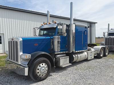 Peterbilt 389 Sleeper Semi Truck - 72" Unibilt Flat-Top, Paccar 510HP