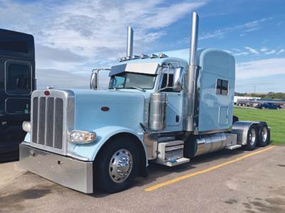 Peterbilt 389 UltraCab Sleeper Semi Truck - 78" Unibilt High Roof, Cummins 605HP