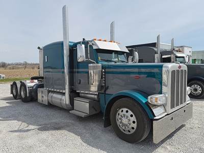 Peterbilt 389EXHD Sleeper Semi Truck - 72" Unibilt Flat-Top, Paccar 510HP