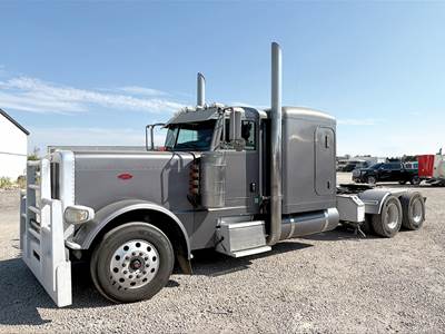 Peterbilt 389EXHD Sleeper Semi Truck - 63" Unibilt Flat-Top, Caterpillar 550HP