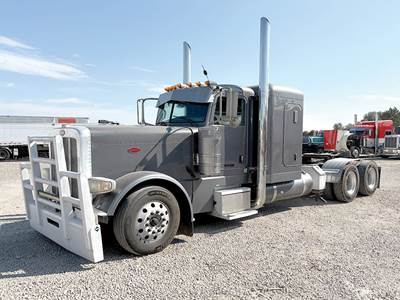 Peterbilt 389EXHD Sleeper Semi Truck - 48" Unibilt Flat-Top, Caterpillar 550HP