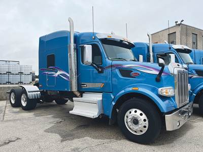 Peterbilt 567 Sleeper Semi Truck - 72" Unibilt Stand-Up, Paccar 455HP