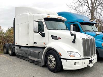 Peterbilt 579 Sleeper Semi Truck - 72" High Roof Sleeper, Cummins 400HP