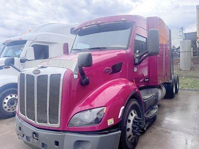 Peterbilt 579 Sleeper Semi Truck - 80" Unibilt High Roof, Paccar 455HP