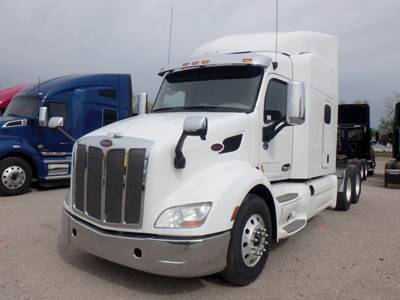 Peterbilt 579 Sleeper Semi Truck - 80" Unibilt High Roof, Paccar 455HP