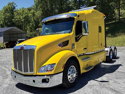 Peterbilt 579 Sleeper Semi Truck - 80" Unibilt High Roof, Detroit 500HP