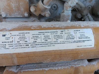 Caterpillar C18 Engine