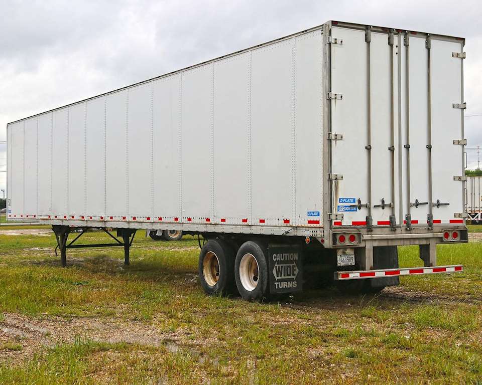 2004 Stoughton Z Plate Dry Van Trailer For Sale Laredo Tx Free Hot