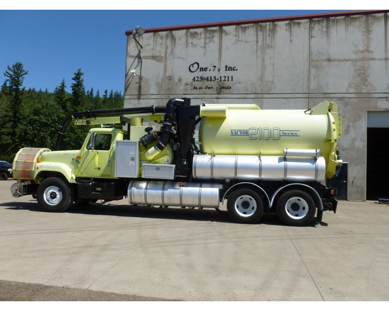 1999 Vactor 2100 Hydro Excavator Jet Rodder Truck For Sale, 3,601 Hours