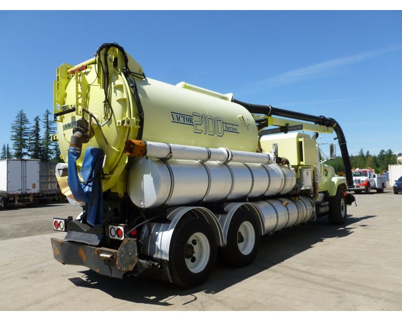 1999 Vactor 2100 Hydro Excavator Jet Rodder Truck For Sale, 3,601 Hours