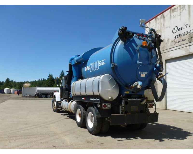 1995 Vactor 2100 Hydro Excavator Combo Jet Rodder Truck For Sale, 4,024
