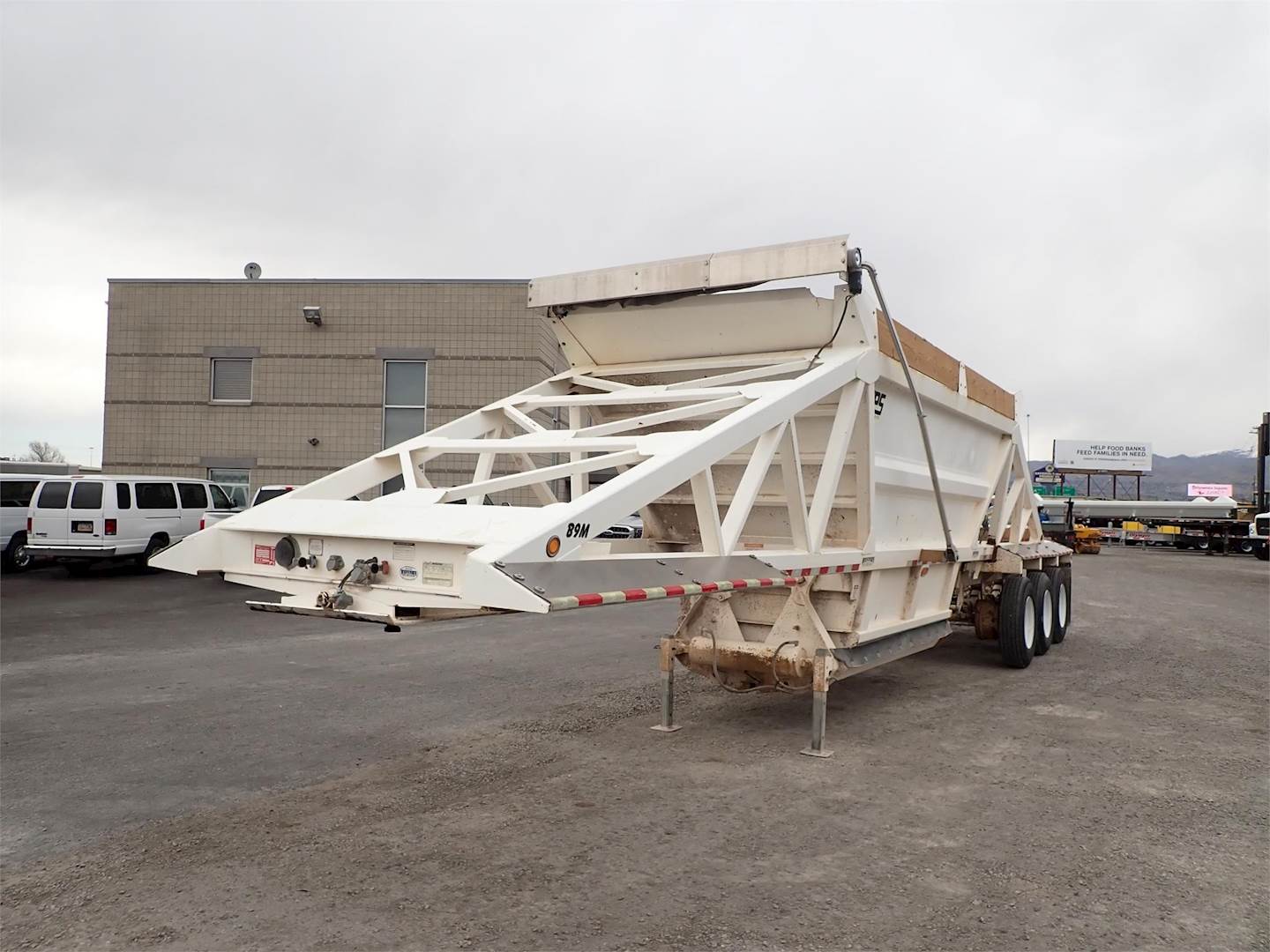 2013 CPS 42� TRIAXLE Bottom Dump Trailer For Sale Salt