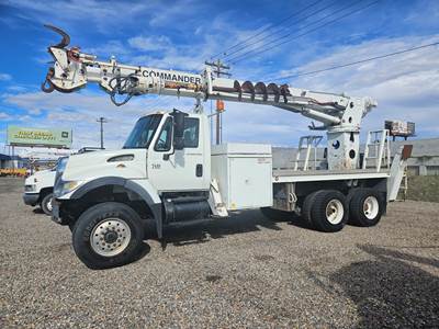 2005 International WorkStar 7400 Digger Derrick Truck 6x6