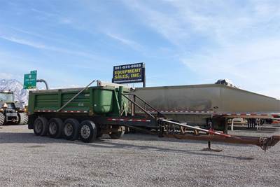 1997 Clement End Dump Trailer