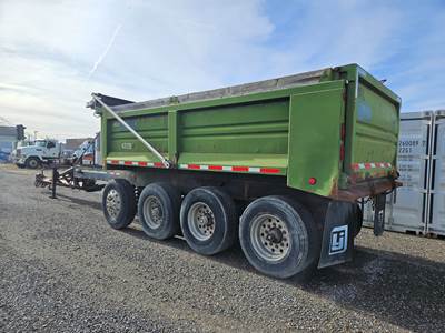 1997 Clement End Dump Trailer