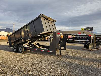 2024 Titan Gooseneck Dump Trailer 16'