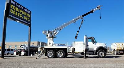 2005 International WorkStar 7400 Digger Derrick Truck 6x6