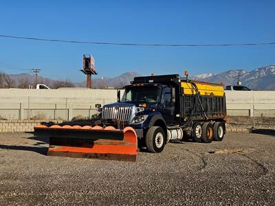2015 International 7600 Plow / Spreader Truck