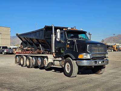2004 Sterling LT9500 Stone Slinger / Spreader Truck Box