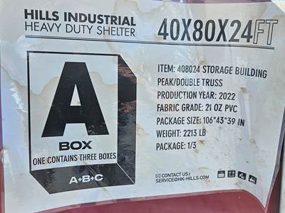 2022 Hills industrial 408024 Storage Building
