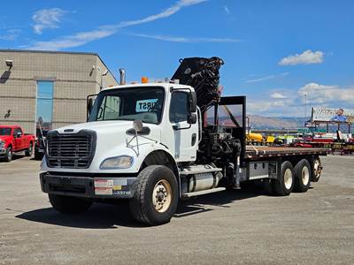 2011 Freightliner M2 112 Truck-Mounted Knuckle Boom Crane