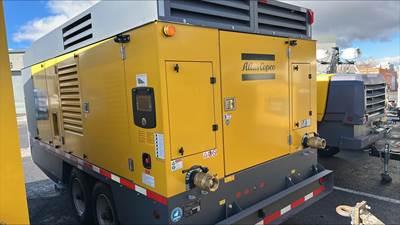 Atlas Copco XAS1800CD Air Compressor
