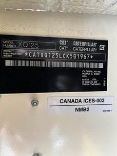 2024 Caterpillar XQ125 Generator For Sale, 2,104 Hours | Phoenix, AZ ...