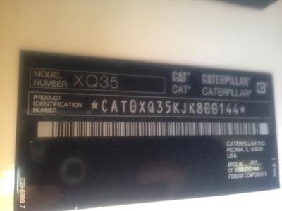 Caterpillar XQ35 Generator