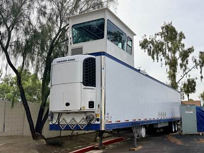 53' Control Van with Hydraulic Pop-Up Tower