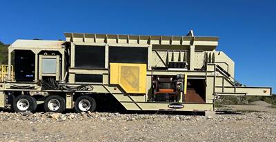 2017 Superior 60″x24′ Portable Self-Contained Rip Rap Plant