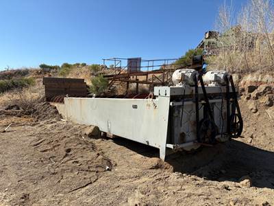 Used 2007 Gator Twin 44"x32' Fine Material Washer, PSST4432.