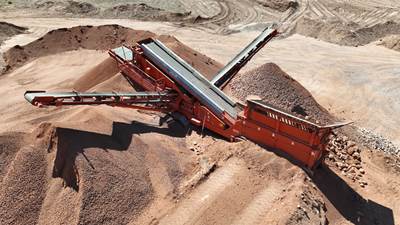 2001 Finlay 683 Wheeled Screening Plant