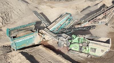 2018 Powerscreen Chieftain 1400 Screening Plant