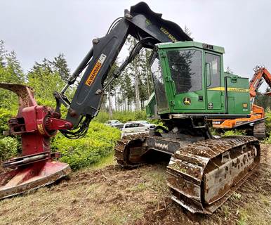 2020 John Deere 859M Track Feller Buncher
