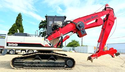 2016 Link-Belt 350 LL Log Loader
