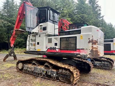 2018 Link-Belt 4040 Log Loader - Pierce Log Grapple