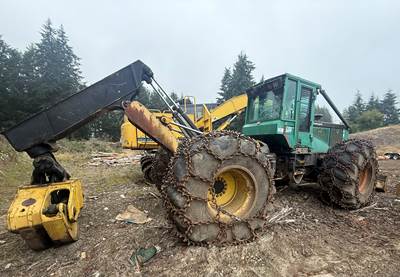 2002 Timberjack 460D Skidder - Grapple