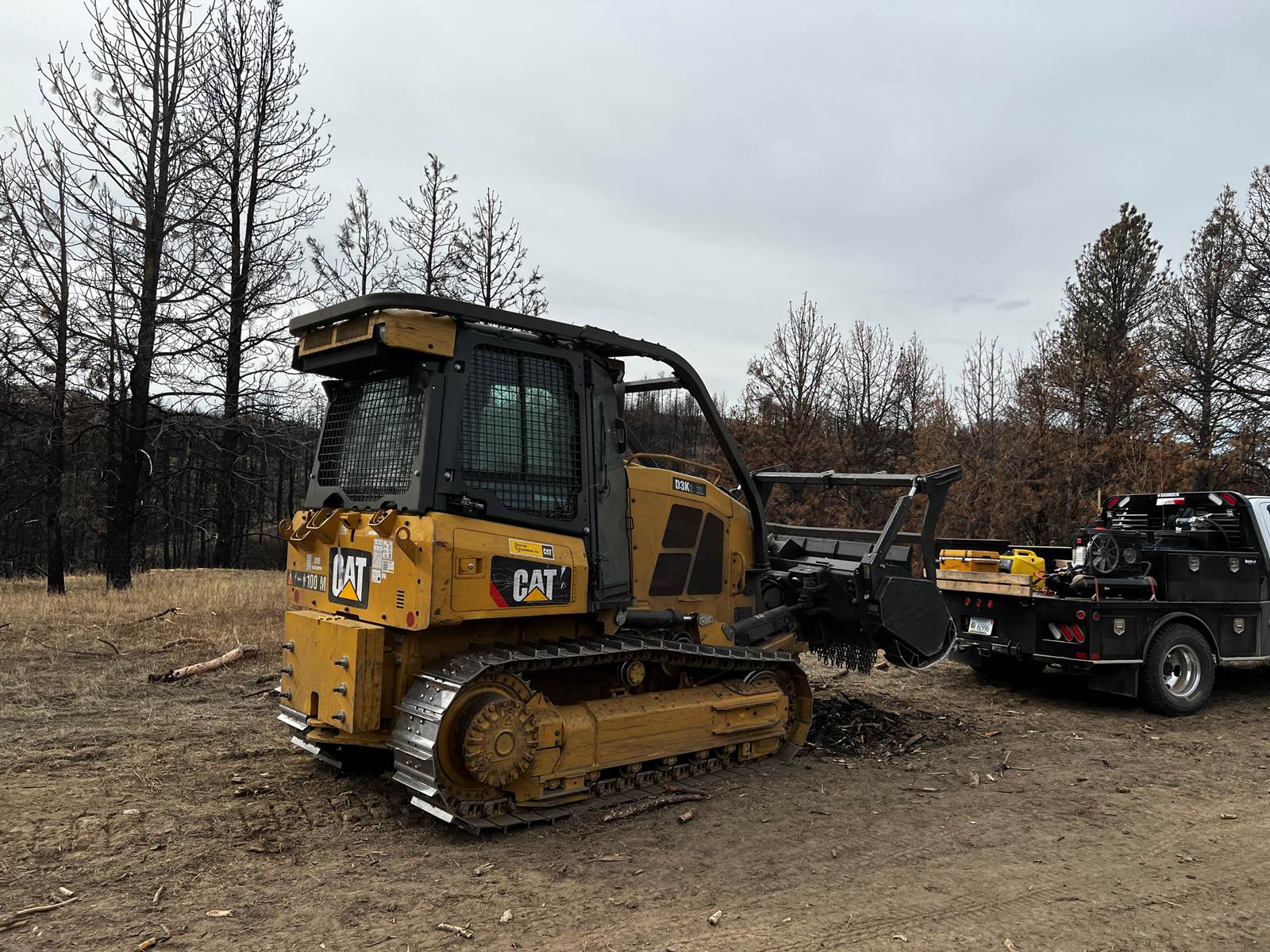 2021 Caterpillar D3K2 XL Dozer Mulching Head For Sale, 999 Hours Hayden, ID 11386733