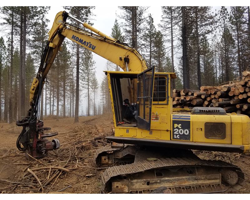 2006 Komatsu PC200LC7 Logging / Forestry Equipment For Sale, 16,000