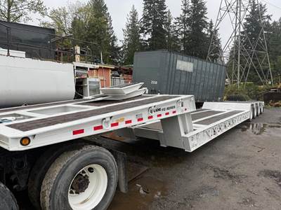 Trail King Double Drop Trailer