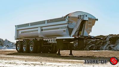 Cross Country 350RE-DF End Dump Trailer