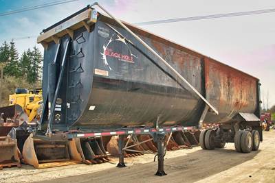 Cross Country 380SH BLACK HOLE End Dump Trailer