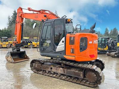 2018 Hitachi ZX135US-6 Excavator For Sale, 4,900 Hours