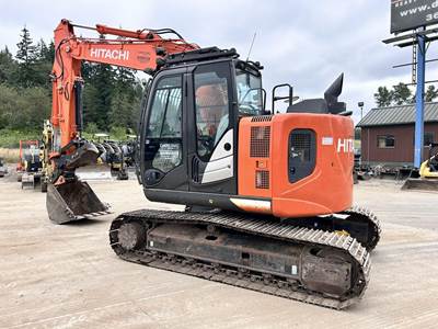 2017 Hitachi ZX135US-6 Excavator For Sale, 5,035 Hours